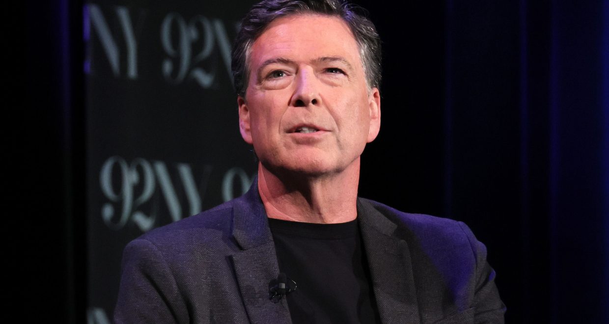 Former FBI Director James Comey Indicted Over ‘86 47’ Seashell Instagram Post — Image credit: NBC Palm Springs / CNN Newsource