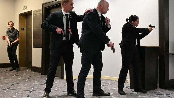 Trump Unharmed, Suspect in Custody After Shots Fired at White House Correspondents’ Dinner