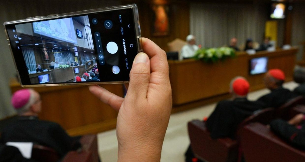 Image credit: Pope Leo presents 'Magnifica humanitas’ calling for disarmament of AI - Vatican News