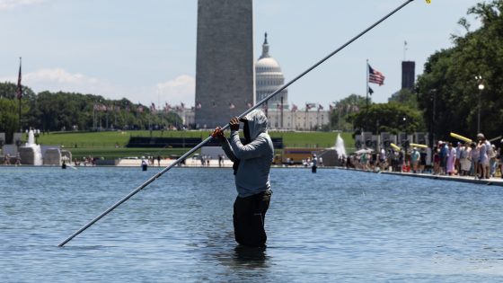 Trump Announces Immediate Repairs to Algae-Affected Reflecting Pool