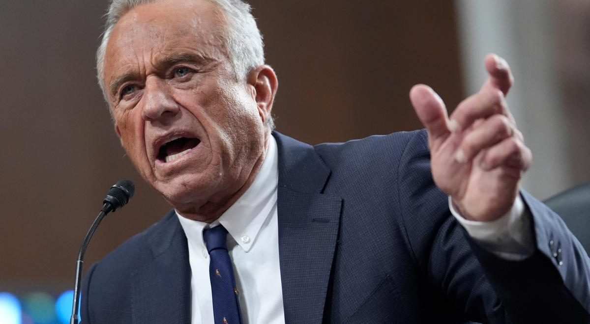 Secretary of Health and Human Services Robert F. Kennedy Jr. in January 2025. — Image credit: RFK Jr. targets health panel controlling cancer screenings • Spotlight PA