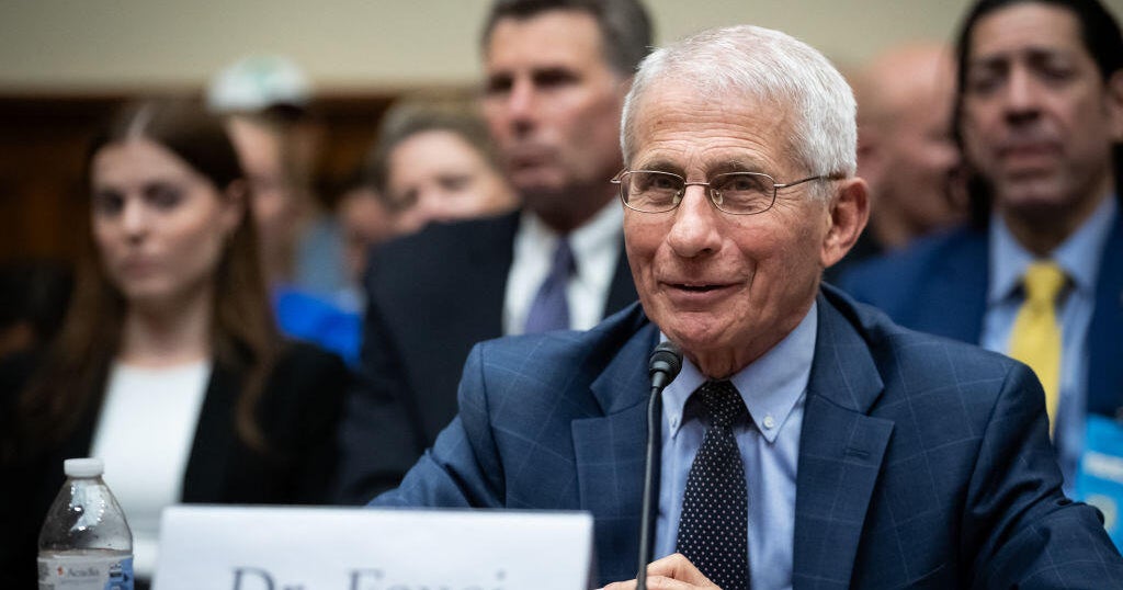 Image credit: Fauci diaries, released by Sen. Rand Paul, touch on COVID origins and tense relationship with Trump - CBS News